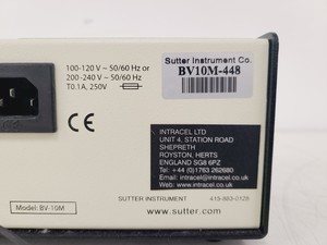 Thumbnail image of Shutter Instrument BV-10 Micropipette Beveller w/ BV-10M Impedance Meter