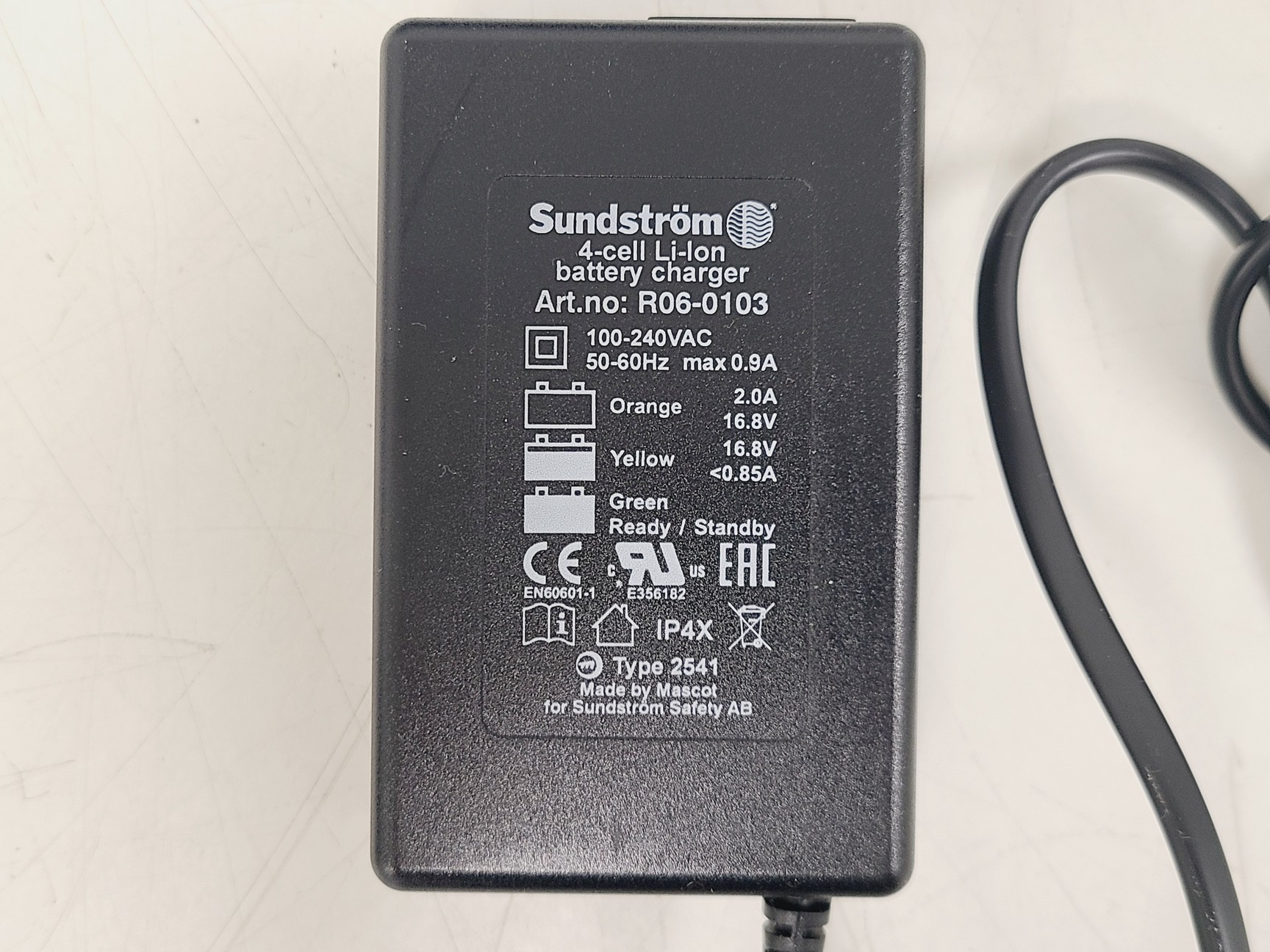 Image of Sundström SR 530 Hood TH3 w/ SR500 Powered Air Unit Respirator System 