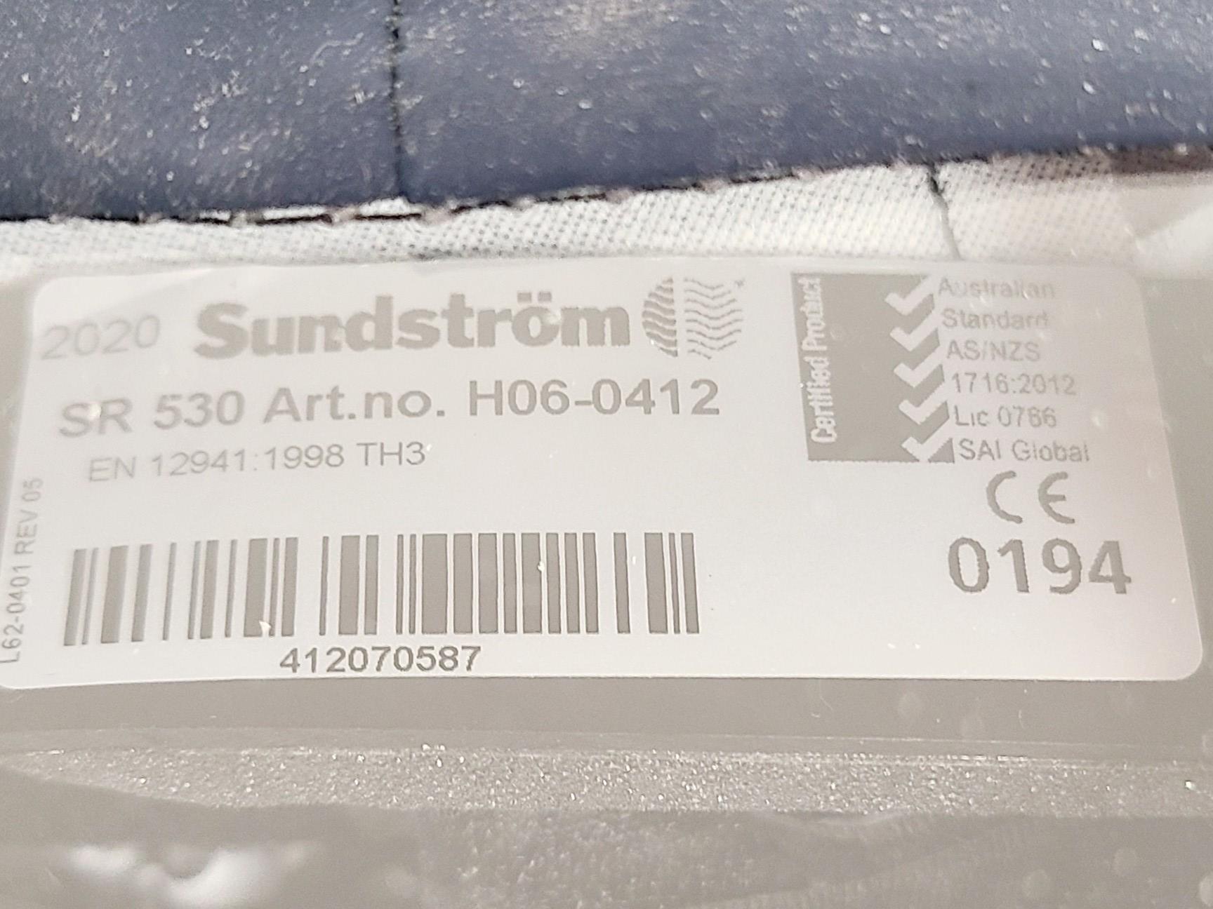 Image of Sundström SR 530 Hood TH3 w/ SR500 Powered Air Unit Respirator System 