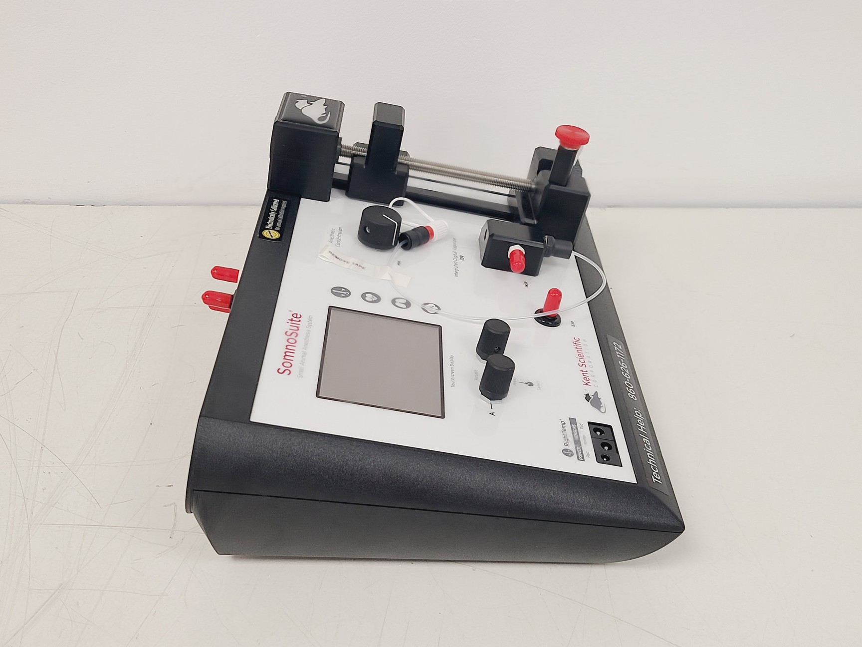 Image of Kent Scientific SomnoSuite Low-Flow Portable Anaesthesia System w/ Accessories