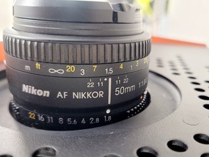 Thumbnail image of Logic DLP LightCommander w/ Nikon AF Nikkor 50mm 1.8D F Mount Lens