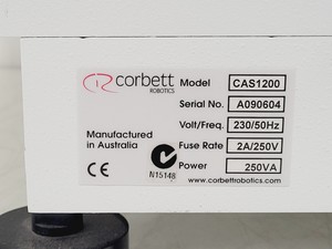 Thumbnail image of Corbett Robotics CAS1200 Automated PCR system Lab