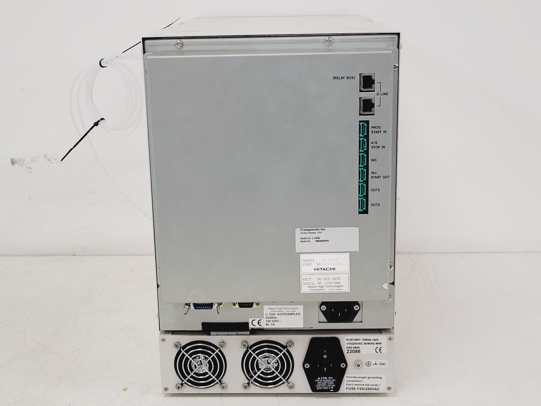 Image of Transgenomic Inc. Hitachi L-7250 HPLC System w/ L-7100 & PCR7250T Peltier Rack