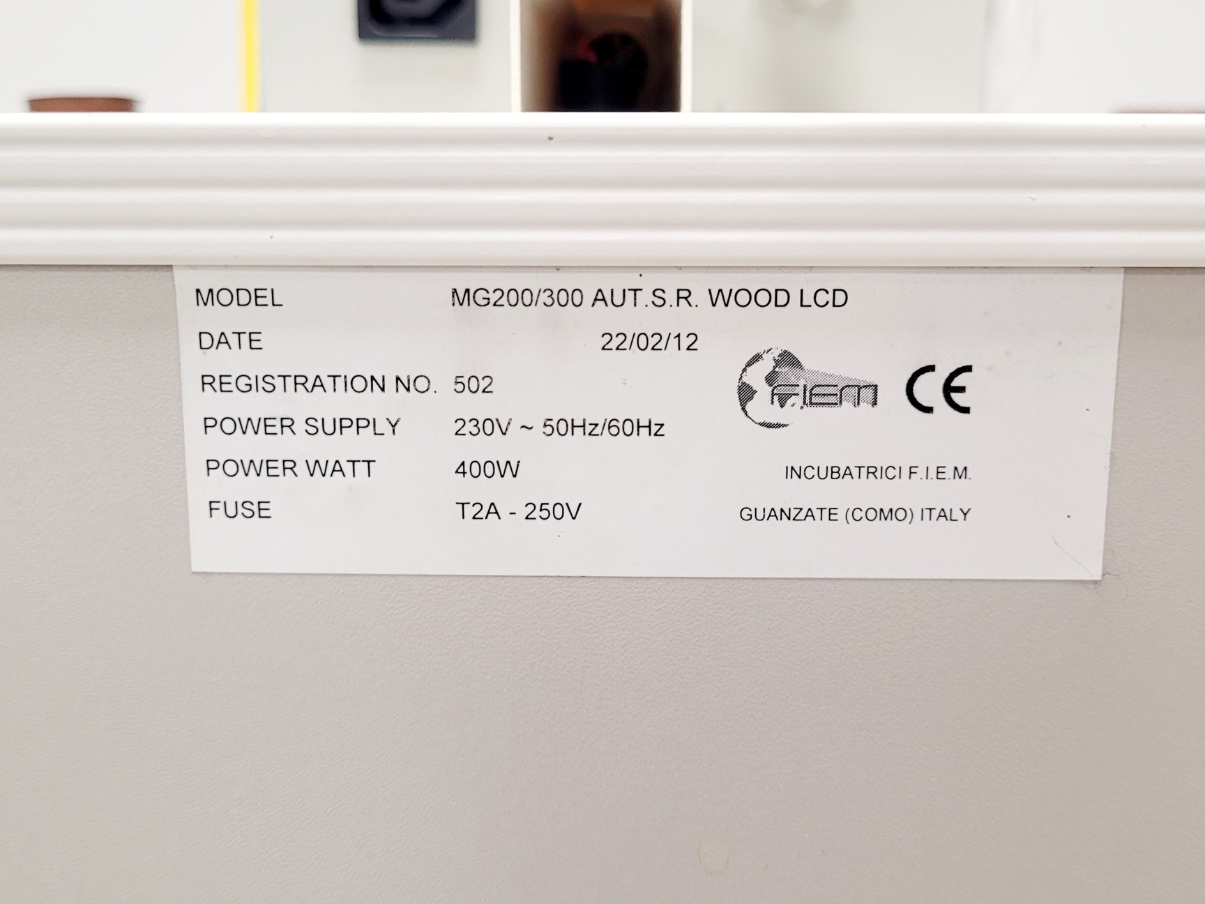 Image of Fiem MG200/300 Super Rural Incubator w/ PID System