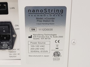Thumbnail image of NanoString Technologies nCounter Digital Analyser 5s w/ Prep Counter 5s