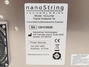 Thumbnail image of NanoString Technologies nCounter Digital Analyser 5s w/ Prep Counter 5s