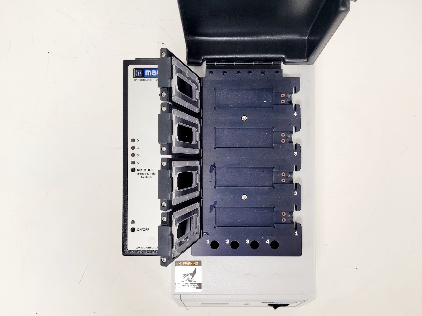Image of Maui 4-Bay Hybridisation System Heatblock III Lab