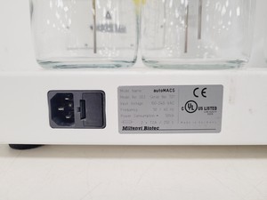 Thumbnail image of Miltenyi Biotec autoMACS Cell Separator Model 003 with 4 x 1000mL Bottles Lab