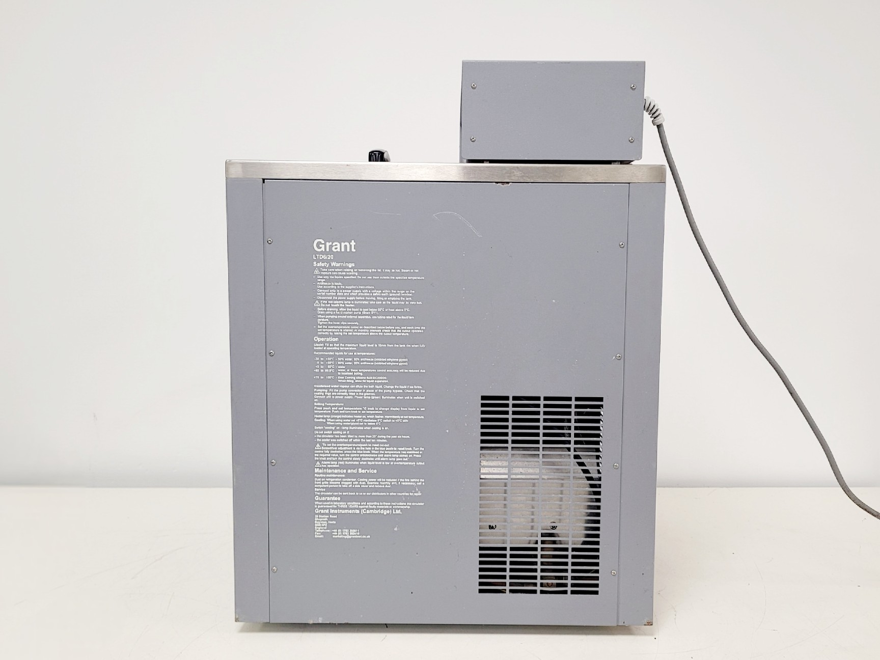 Image of Grant LTD 20G Laboratory Refrigerated Circulator Water Bath