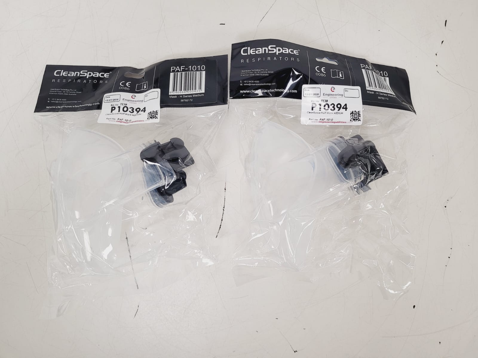 Image of CleanSpace Respirators CleanSpace2 PAF-0034 w/ 2x PAF-1010, PAF-0051 & PAF-0038 