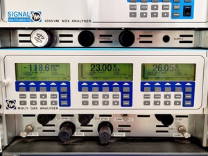 Thumbnail image of Signal Instruments Gas Analyser System w/ 361 Prefilter & 4000 VM NOX Analyser