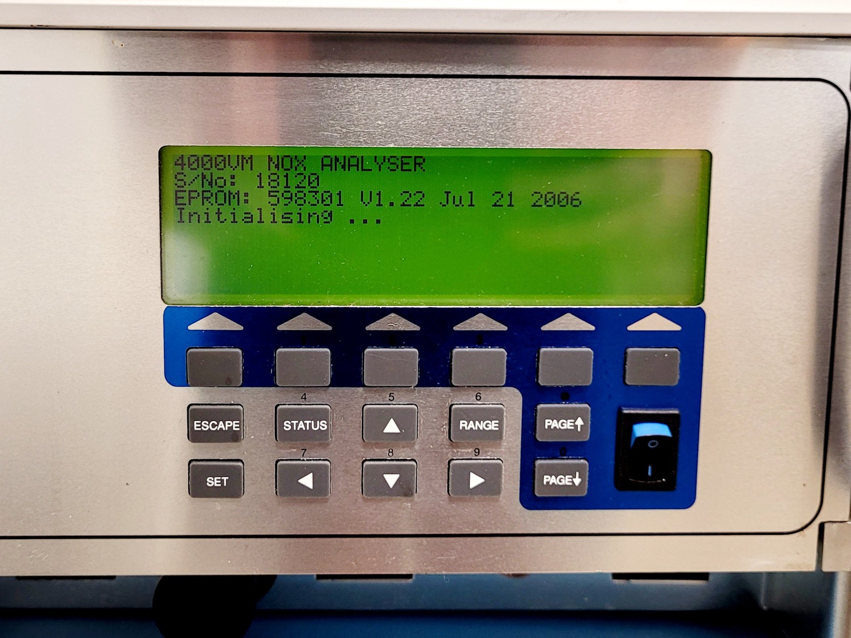 Image of Signal Instruments Gas Analyser System w/ 361 Prefilter & 4000 VM NOX Analyser