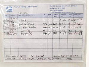 Thumbnail image of Esco AHS-4A1 Laminar Air Flow Safety Cabinet 1.2m Lab