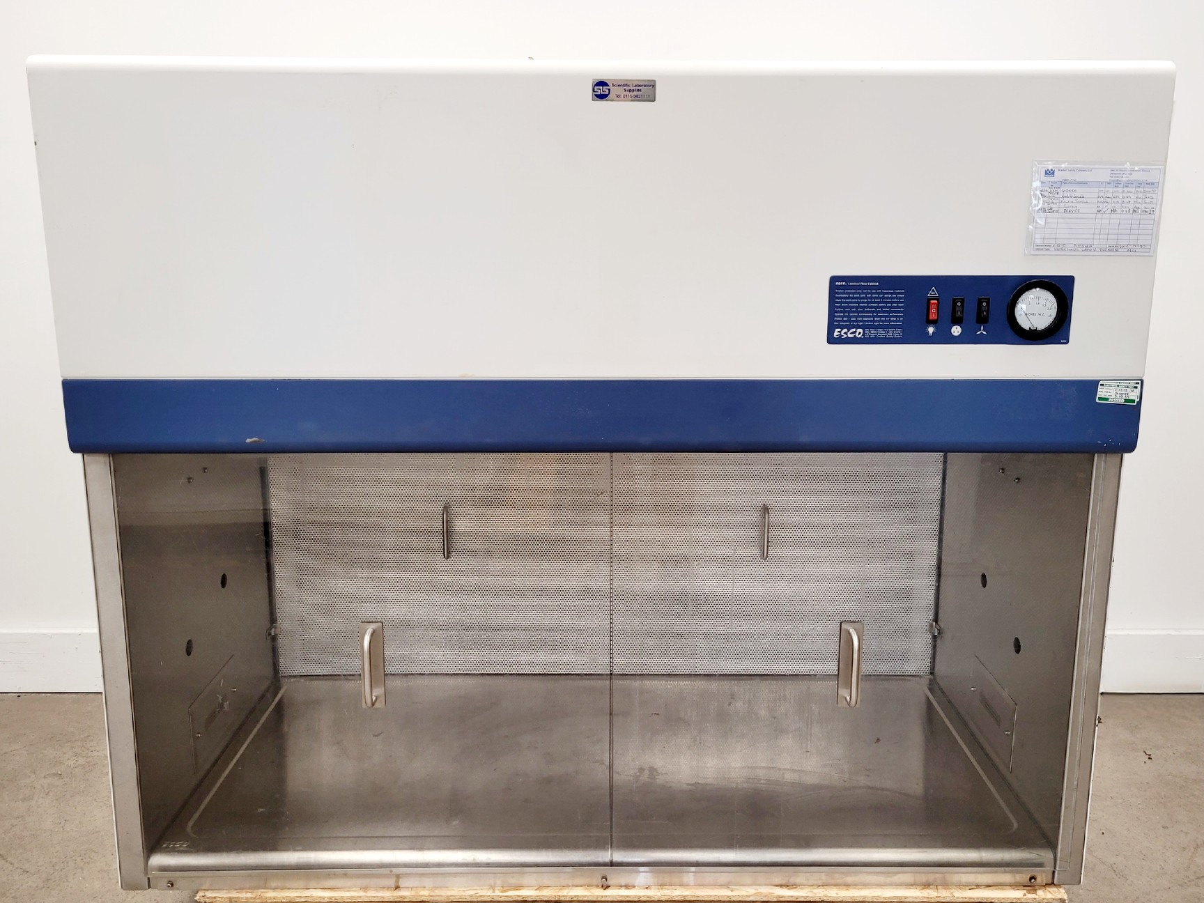 Image of Esco AHS-4A1 Laminar Air Flow Safety Cabinet 1.2m Lab