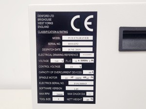 Thumbnail image of Denford 3-Axis CNC PCB Engraver Lab w/ Proxxon Micromot System IBS/E & Software