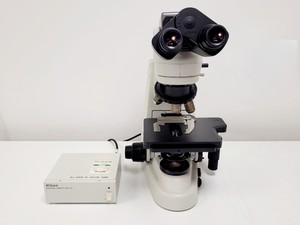 Image of Nikon Eclipse 50i Microscope w/ DS-U1 Digital Sight & 5 Objectives Lab
