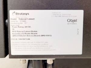 Thumbnail image of Stratasys Objet500 Connex3 3D Printer w/ External Material Cabinet