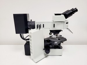 Thumbnail image of Olympus BX51 TF Microscope w/ 3 Objectives 20x/40x/100x & Cover