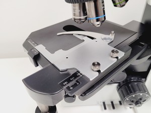 Thumbnail image of Olympus BX51 TF Microscope w/ 3 Objectives 20x/40x/100x & Cover