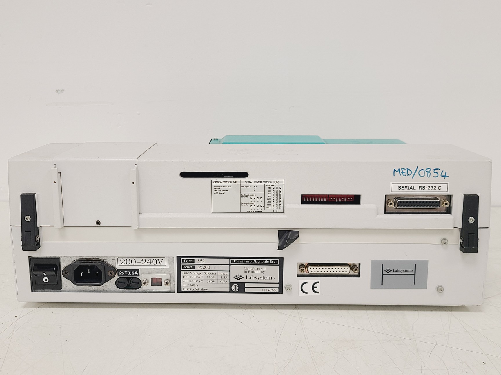 Image of Labsystems Multiskan MS Microplate Reader Lab