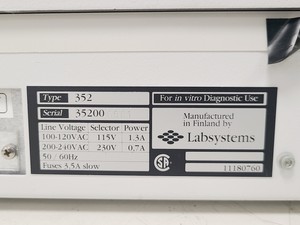 Thumbnail image of Labsystems Multiskan MS Microplate Reader Lab