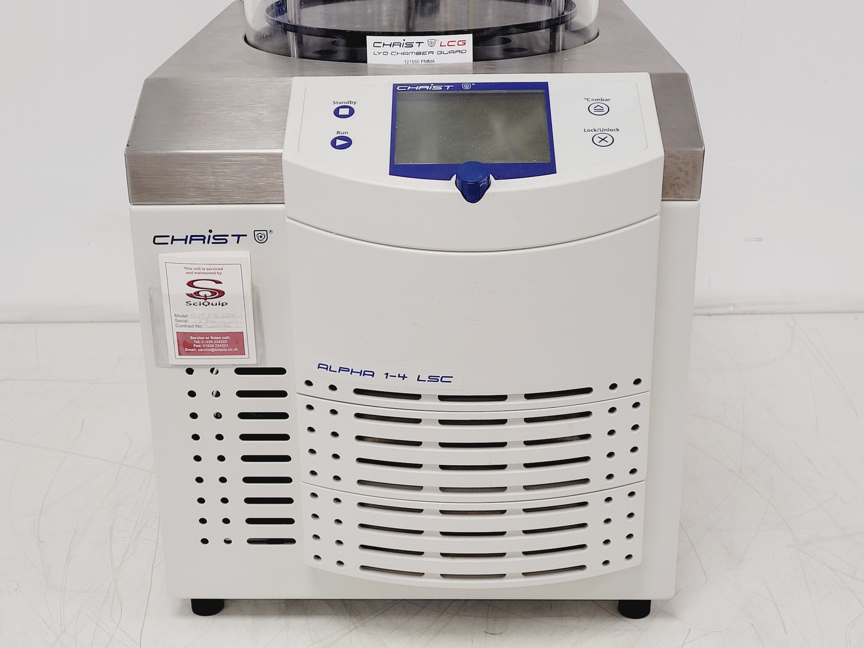 Image of Christ Alpha 1-4 LSC Benchtop Laboratory Freeze Drier Lab