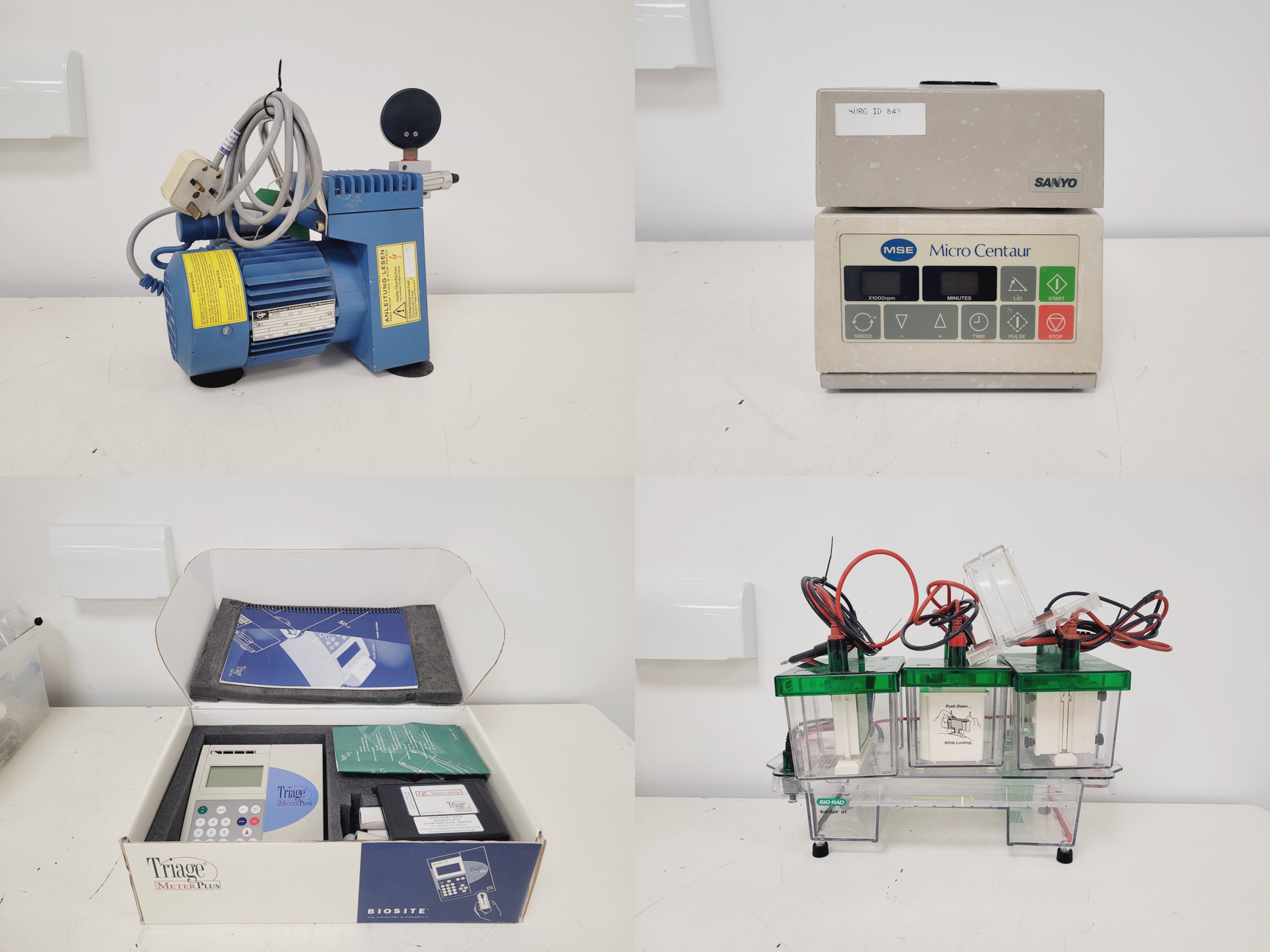 Image of Mixed Job Lot of Laboratory Equipment - Bio-Rad, Zeiss, MSE, Waters