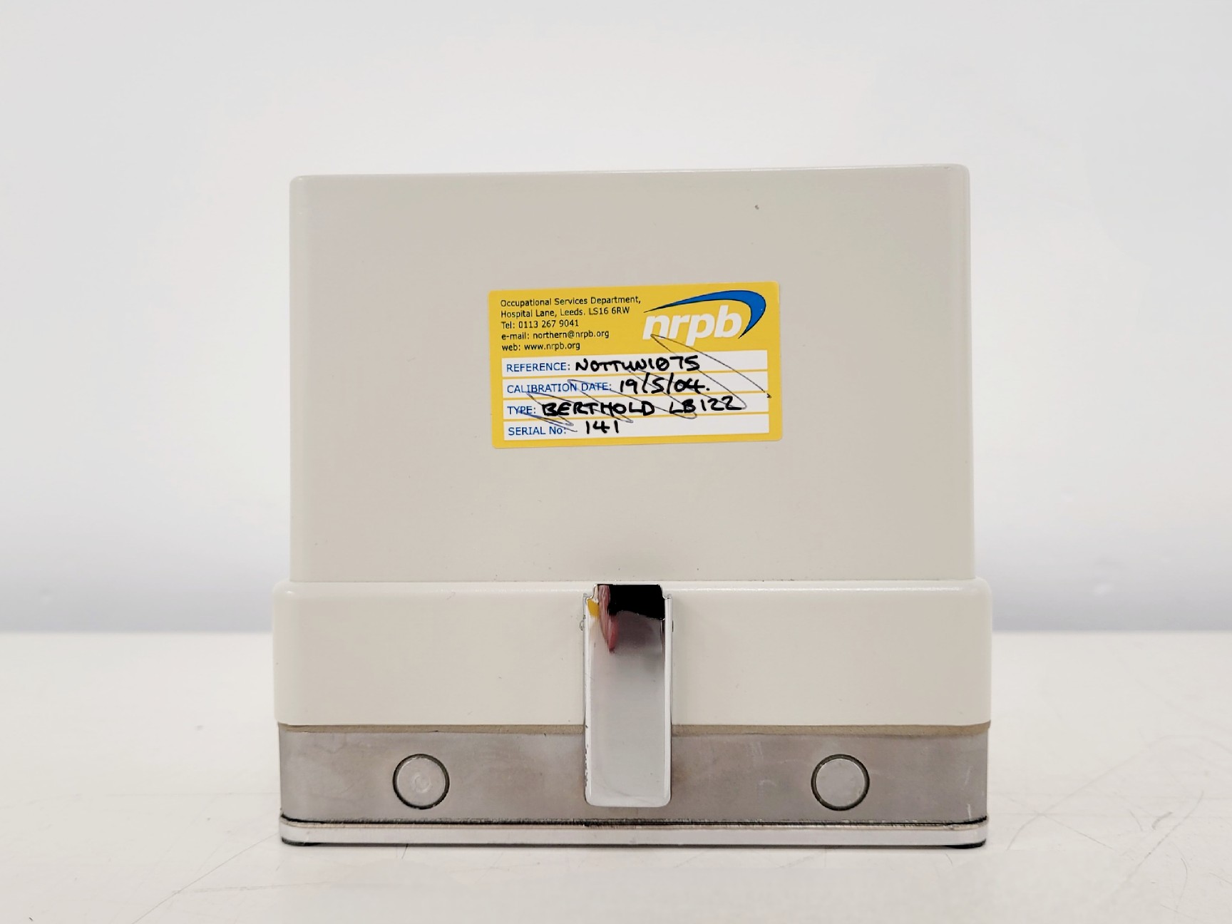 Image of Berthold LB 122 Alpha-Beta Contamination Scanner