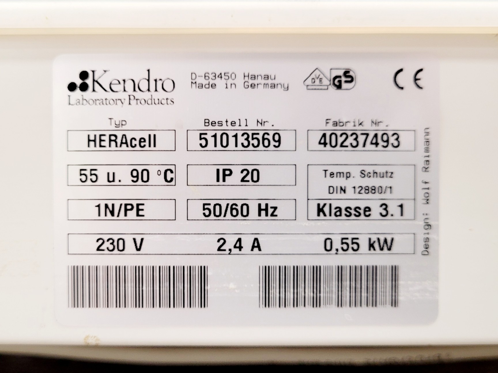 Image of Kendro Heraeus HERAcell CO2 Incubator 