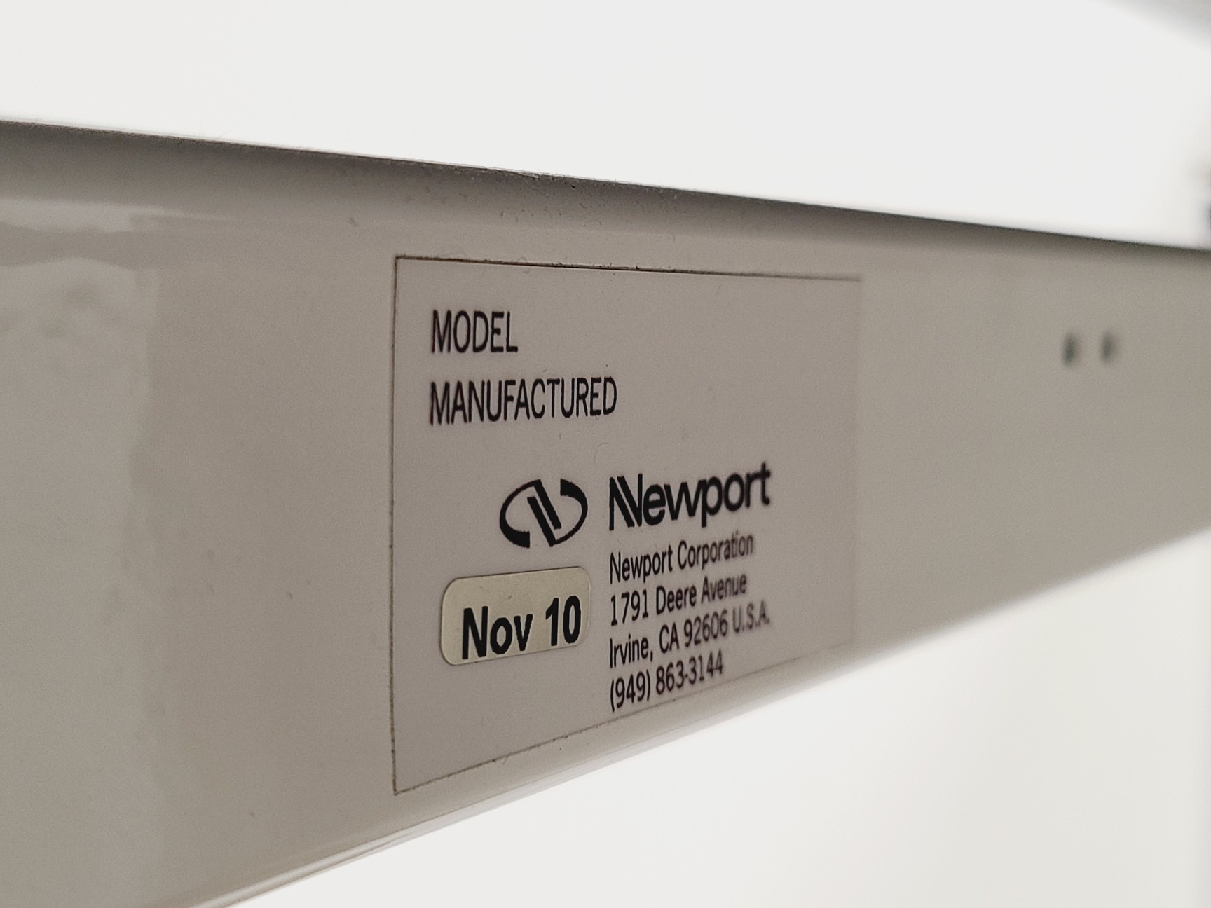 Image of Newport SG Breadboard Anti-Vibration Isolation Table 90 x 75cm