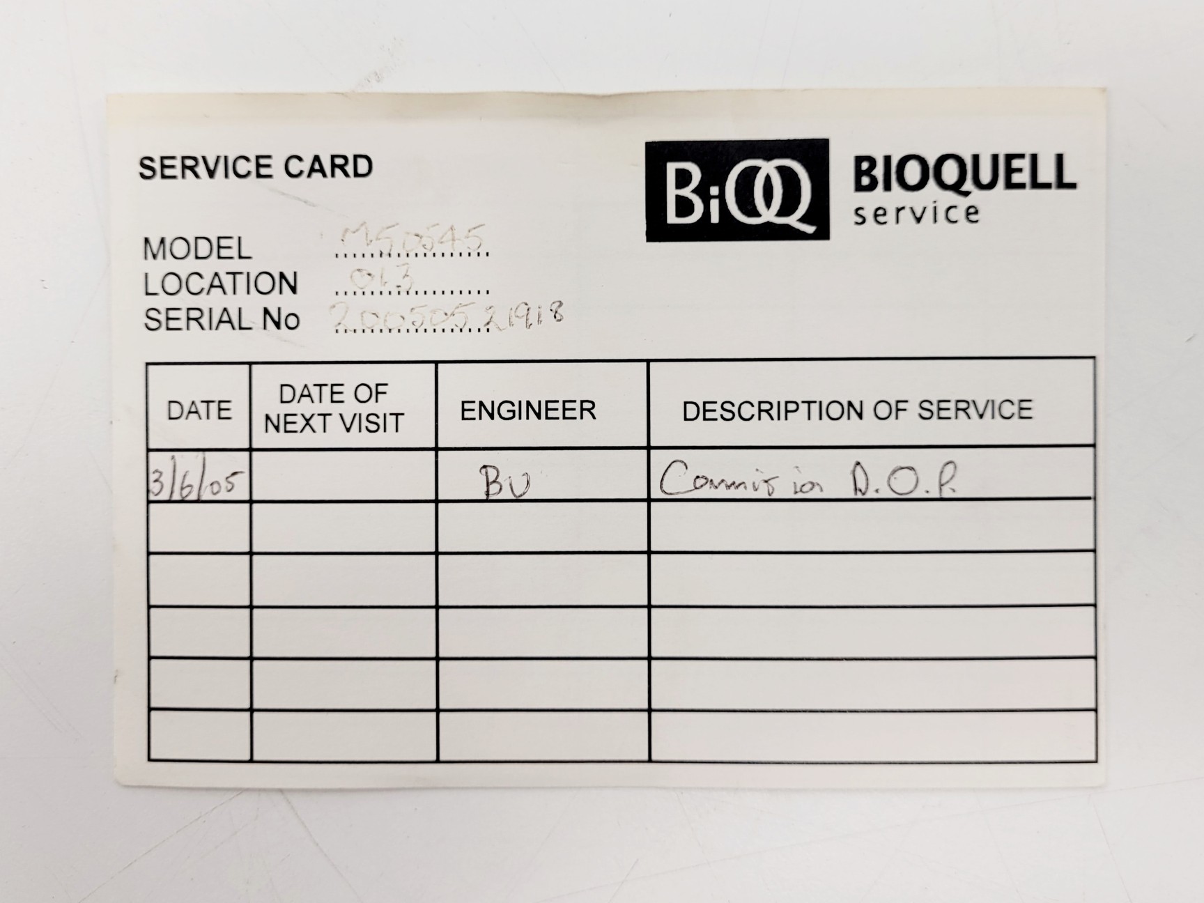 Image of Bioquell Microflow Horizontal Laminar Flow Workstation M50545 Lab
