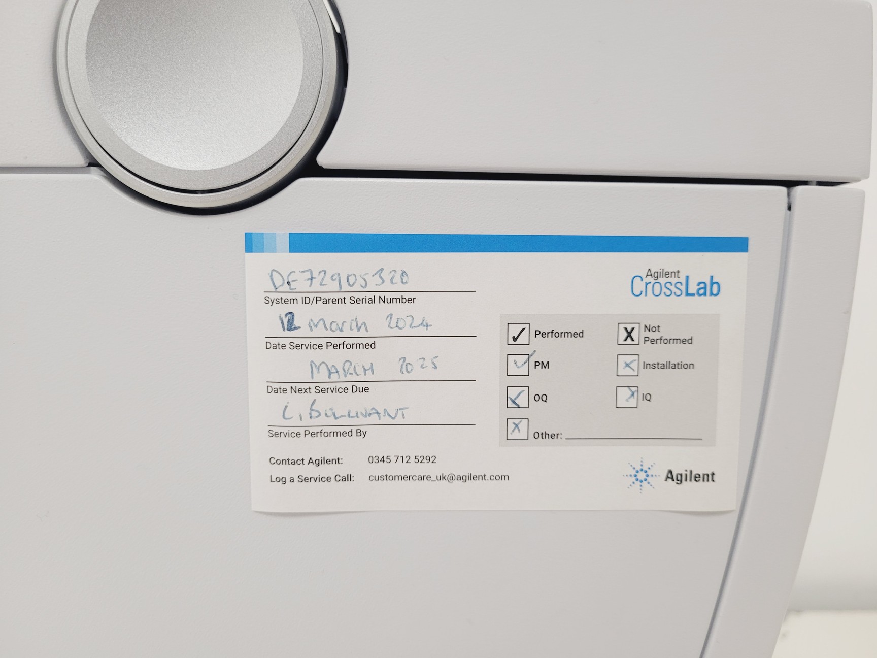 Image of Agilent 2100 Bioanalyzer Electrophoresis System Lab