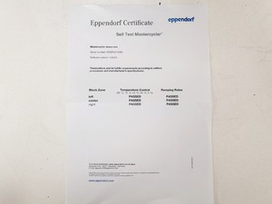 Thumbnail image of Eppendorf Mastercycler Nexus Eco Thermocycler Lab