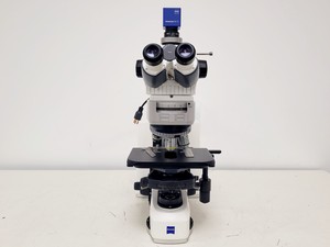 Thumbnail image of  Carl Zeiss Axio Scope.A1 Microscope w/ AxioCam ICc 5, CoolLED & PC