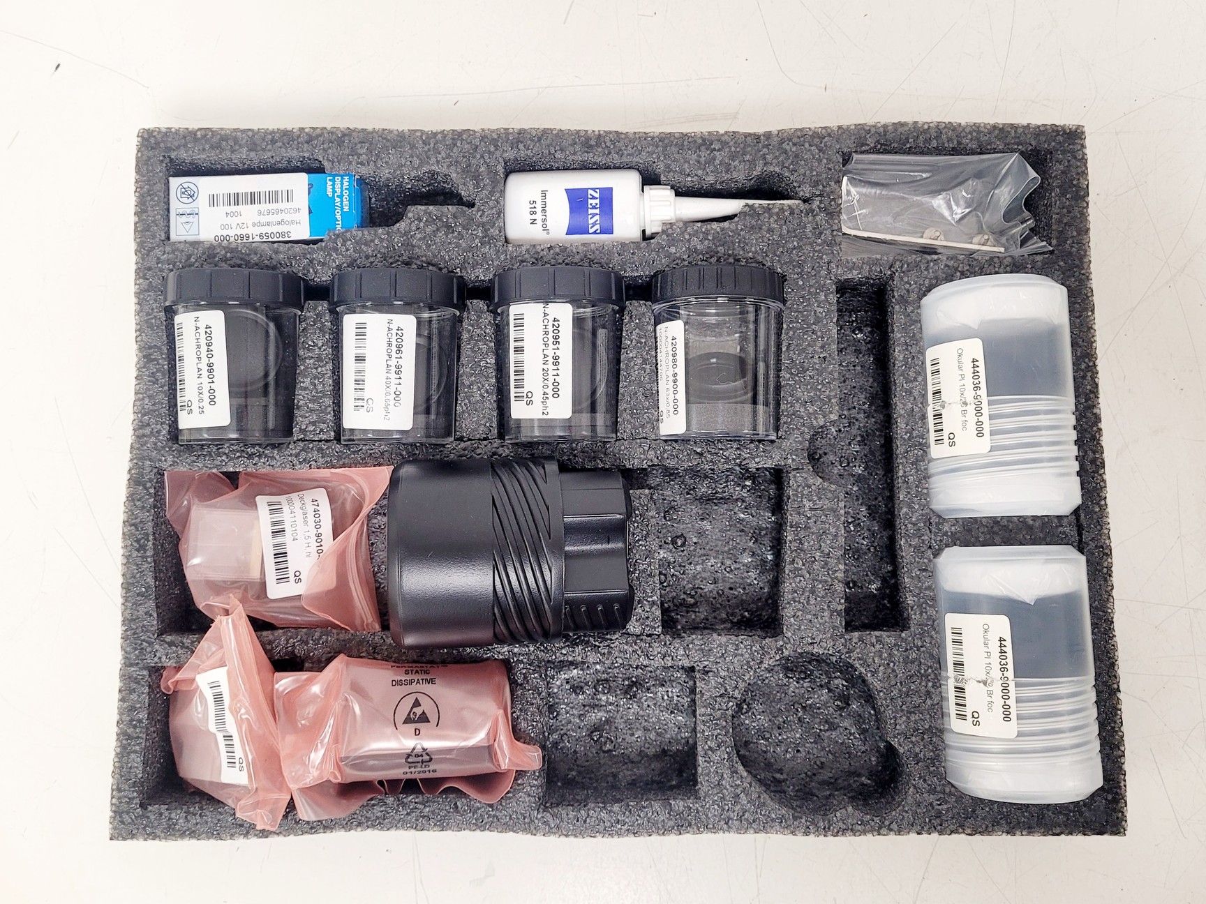 Image of  Carl Zeiss Axio Scope.A1 Microscope w/ AxioCam ICc 5, CoolLED & PC