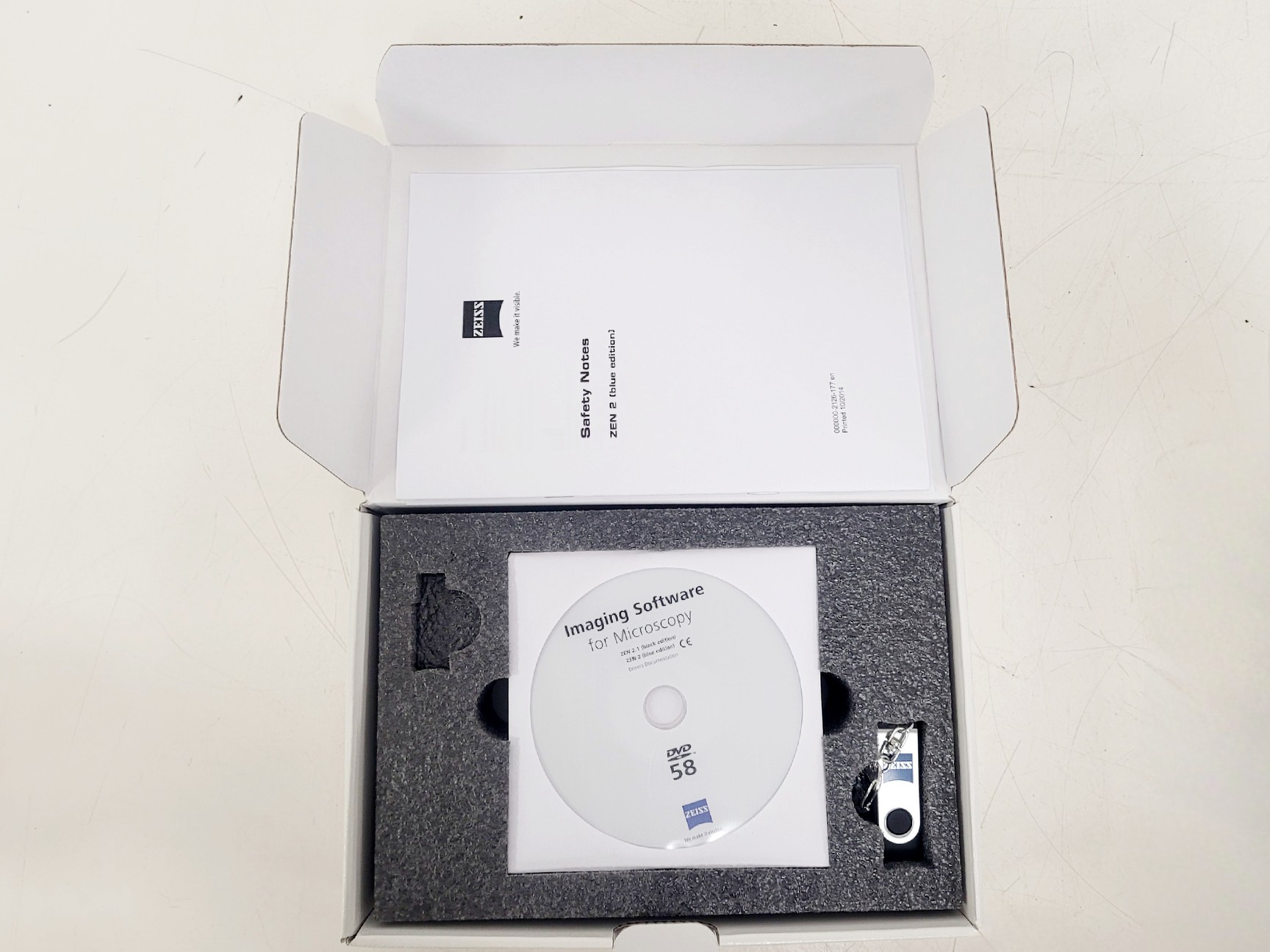 Image of  Carl Zeiss Axio Scope.A1 Microscope w/ AxioCam ICc 5, CoolLED & PC