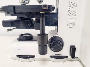 Thumbnail image of  Carl Zeiss Axio Scope.A1 Microscope w/ AxioCam ICc 5, CoolLED & PC