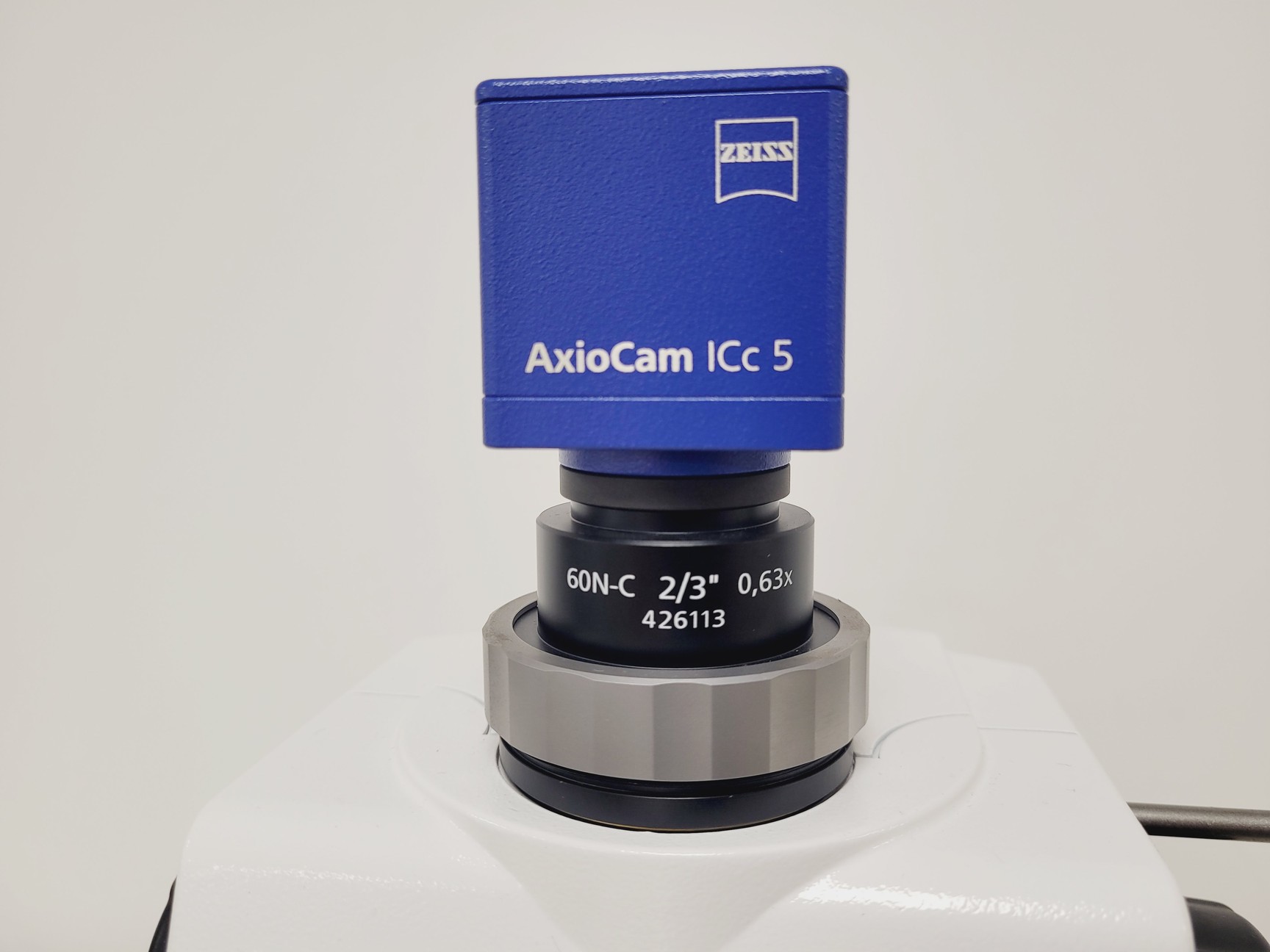 Image of  Carl Zeiss Axio Scope.A1 Microscope w/ AxioCam ICc 5, CoolLED & PC