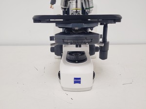 Thumbnail image of  Carl Zeiss Axio Scope.A1 Microscope w/ AxioCam ICc 5, CoolLED & PC