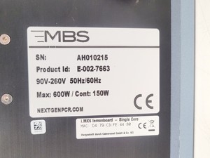 Thumbnail image of MBS NextGenPCR PCCR Thermal Cycler Lab