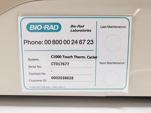 Thumbnail image of Bio-Rad C1000 Touch Thermal Cycler w/CFX Real-Time System Lab