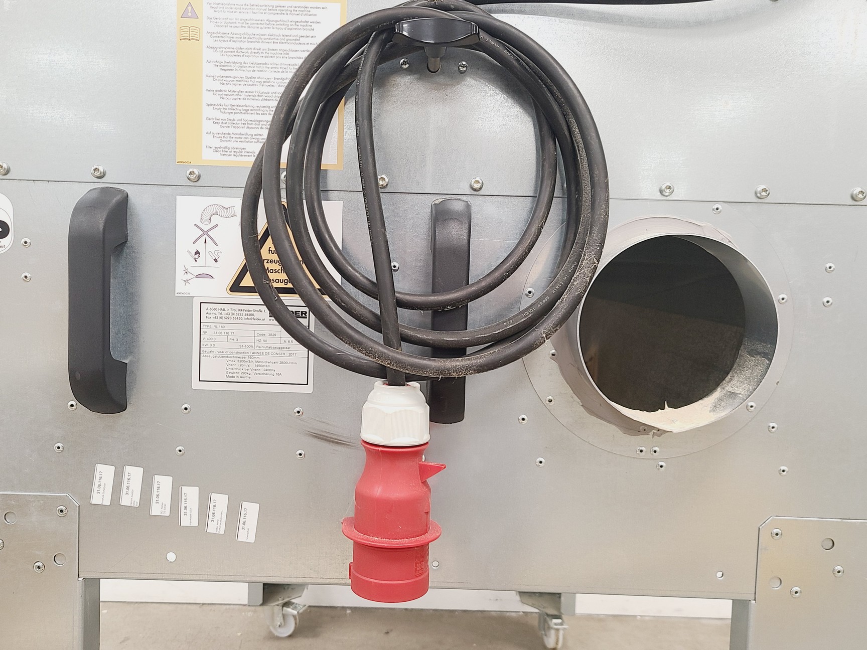 Image of Felder FB610 Bandsaw w/ Felder RL 160 Dust Extractor
