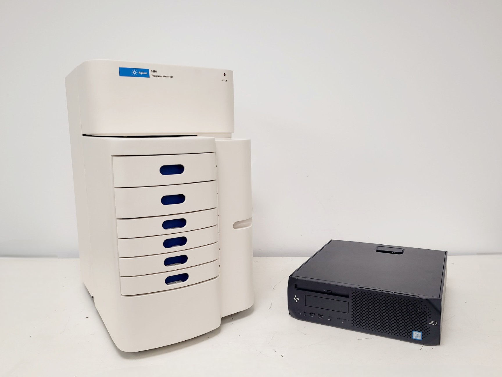 Image of Agilent 5300 Fragment Analyzer (2021) w/ HP Z2 SFF G4 Workstation