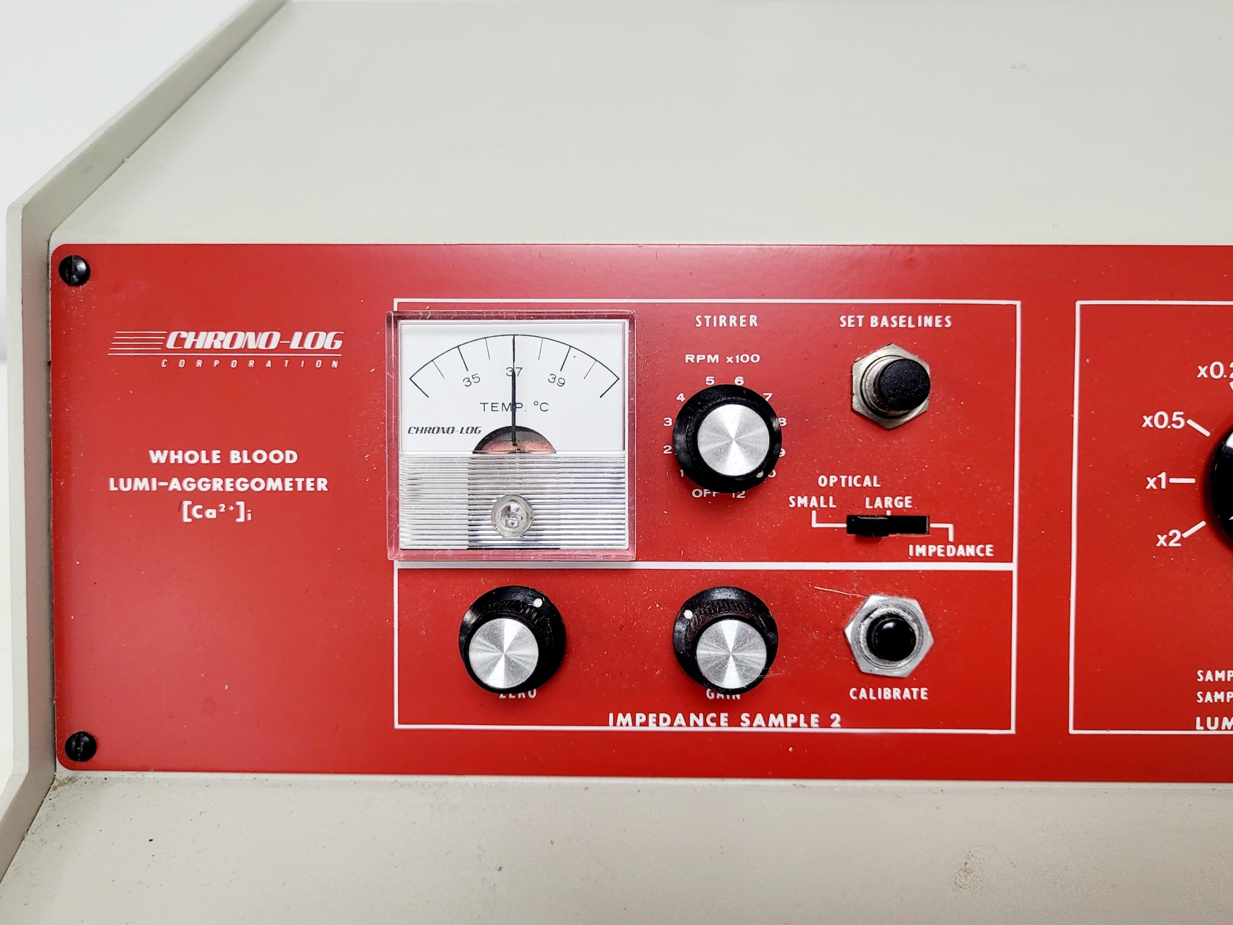 Image of Chrono-Log Corporation Whole Blood Lumi-Aggregometer Model 560-CA