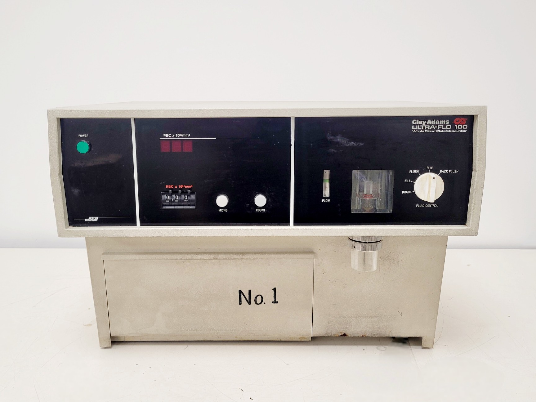 Image of Clay Adams Ultra-Flow 100 Whole Blood Platelet Counter Model 2511