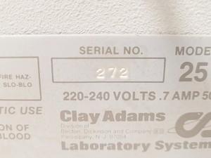 Thumbnail image of Clay Adams Ultra-Flow 100 Whole Blood Platelet Counter Model 2511
