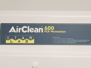 Thumbnail image of Starlab AC648DBC AirClean 600 PCR Workstation