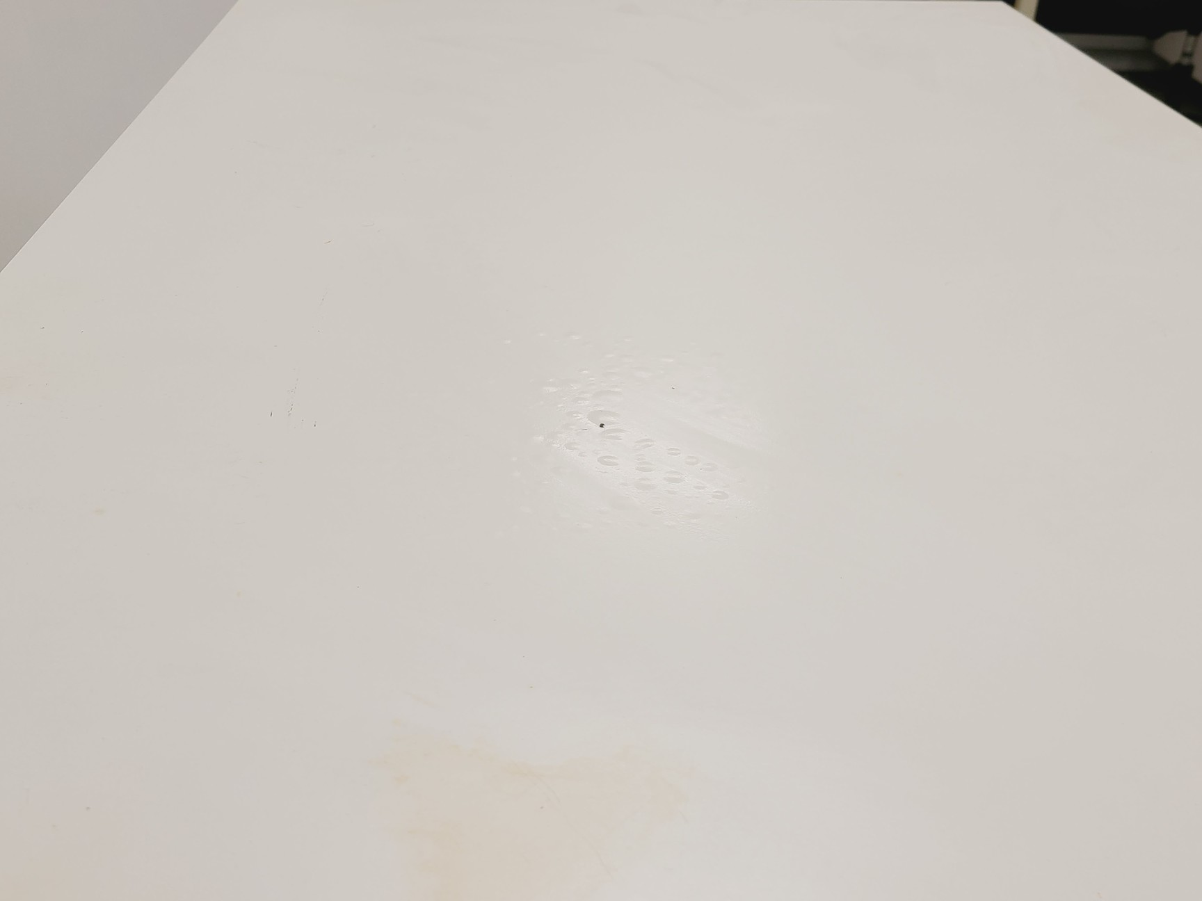 Image of Laboratory Bench Trespa Table on Wheels 150 x 75cm