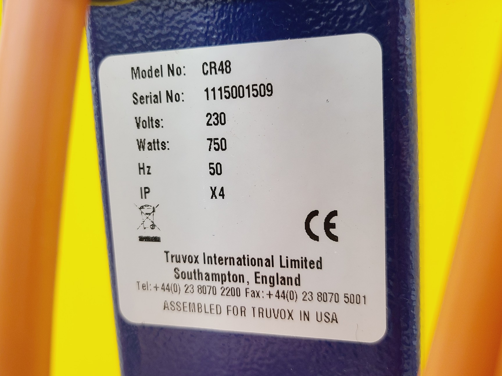 Image of Truvox Cimex Cyclone Range CR48 Floor Scrubber Polisher