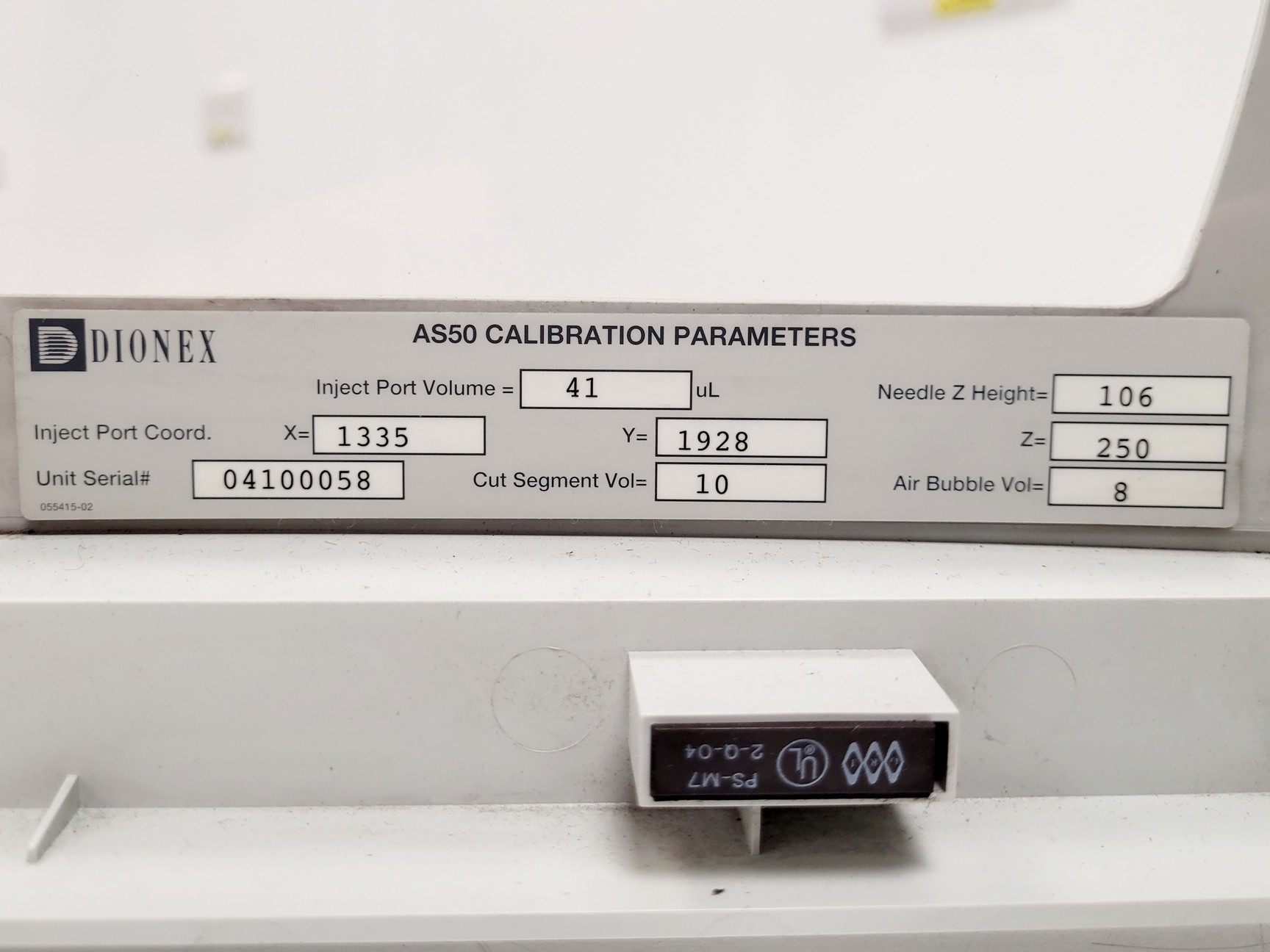Image of Dionex ICS-2000 Ion Chromatography System w/ AS50 Autosampler